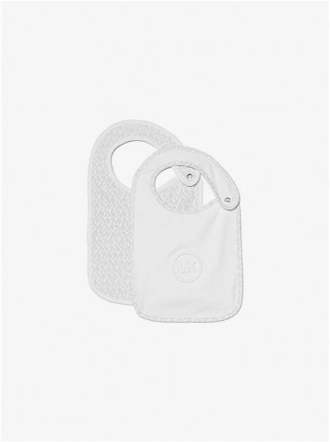 michael kors baby bibs